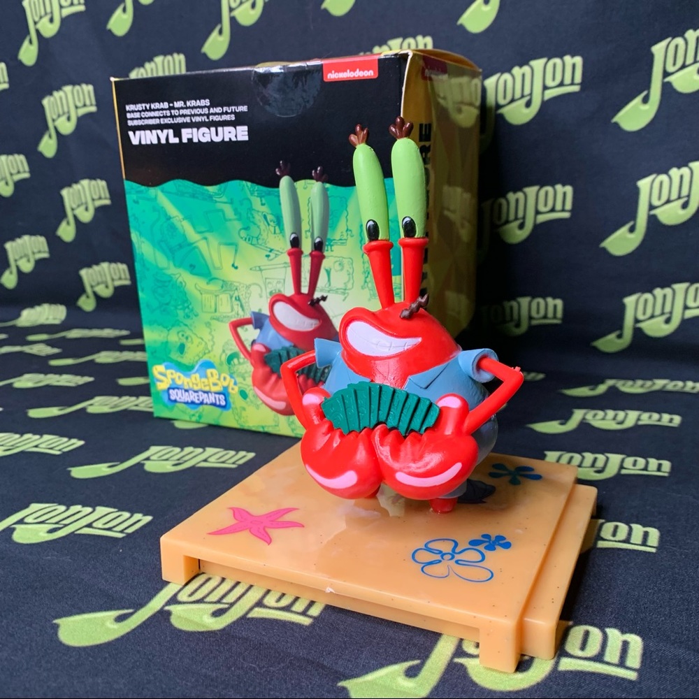 Spongebob™ Krusty Krab Mr. Krab Vinyl Figure